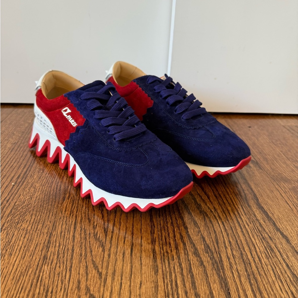 Christian Louboutin Men’s Loubishark Sneakers